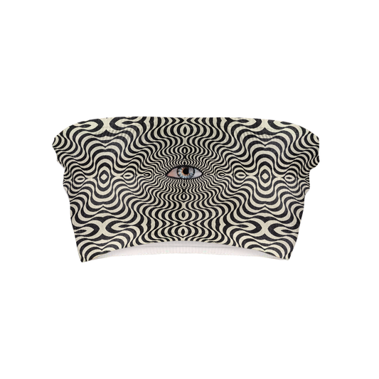 Hypnotic Eye All Over Print Women's Tube Top