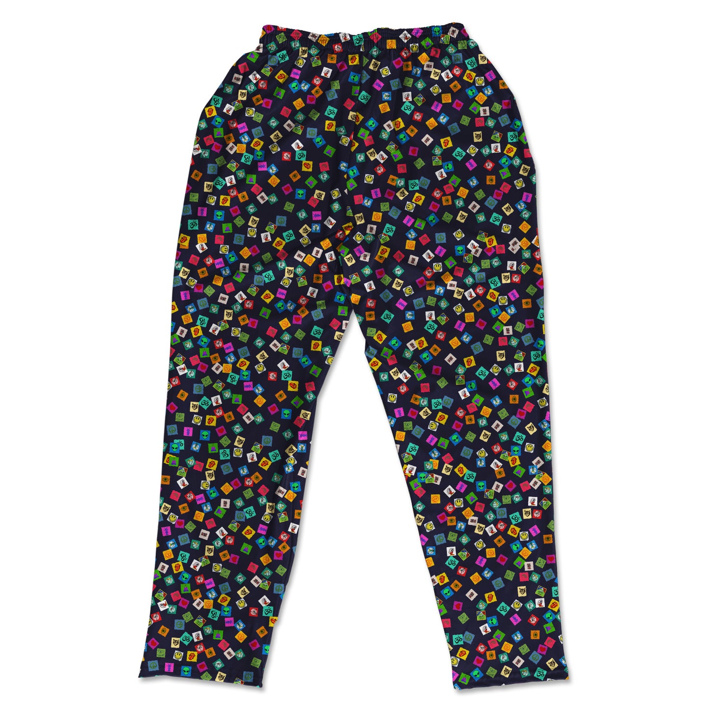 Tabs All Over Print Muscle Pants