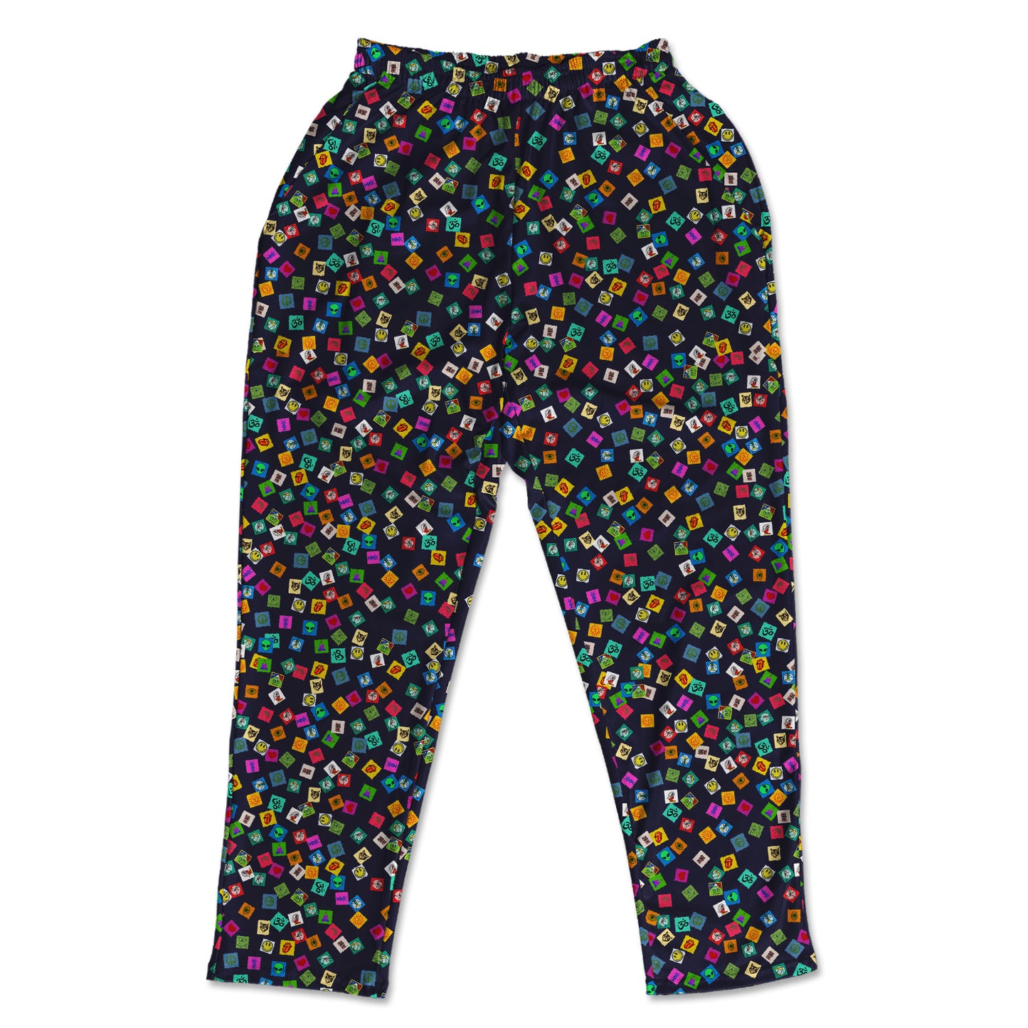 Tabs All Over Print Muscle Pants