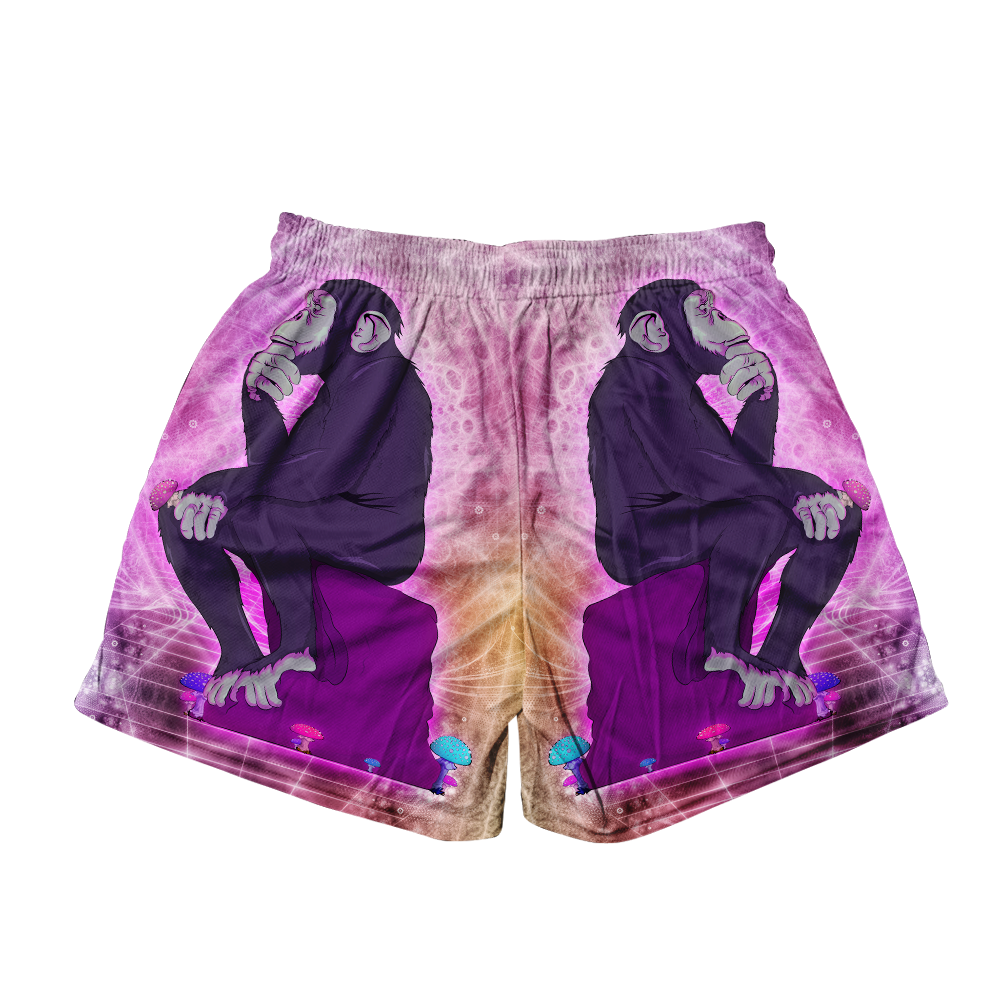 Thinking Ape All Over Print Men's Mesh Shorts