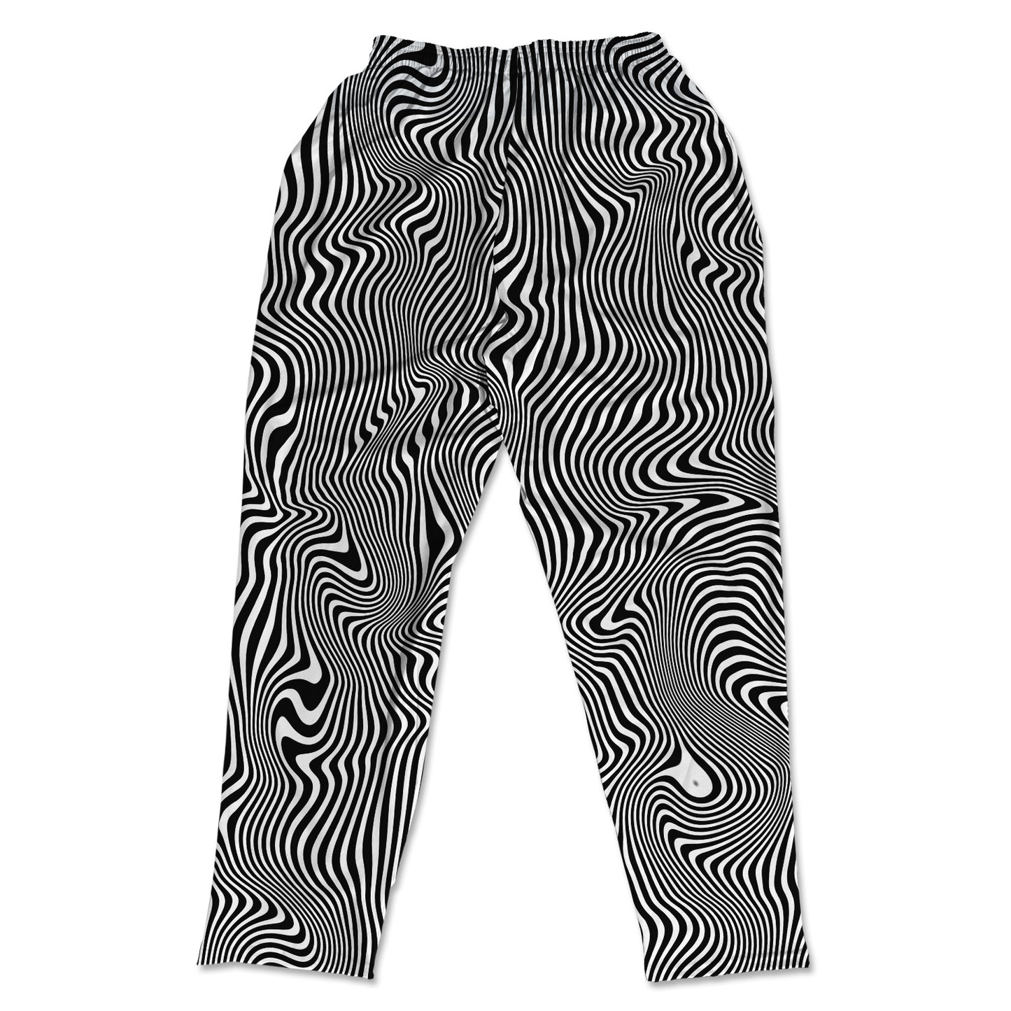 Trippy Wave All Over Print Muscle Pants