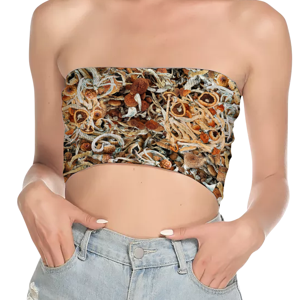 Psi~ Is My Friend All Over Print Women's Tube Top