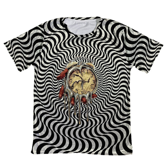 Time Is An Illusion Velvet Unisex Tee