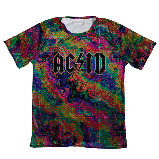 Acid Melt Velvet Unisex Tee