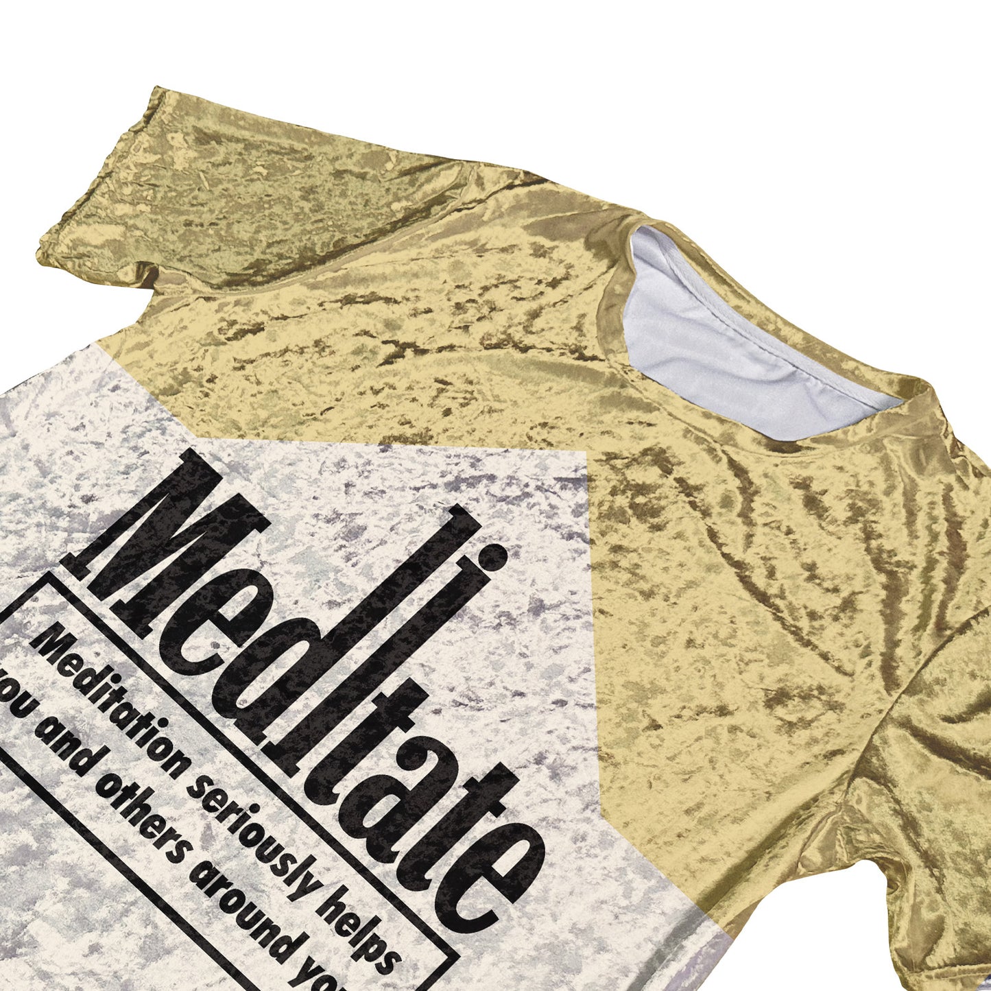 Meditate Velvet Unisex Tee