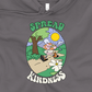 Spread Kindness Graphic Crop Hoodie