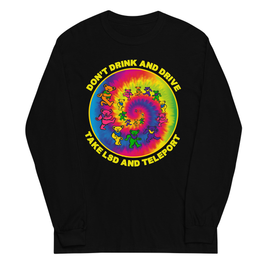 Just Teleport Graphic Long Sleeve Tee