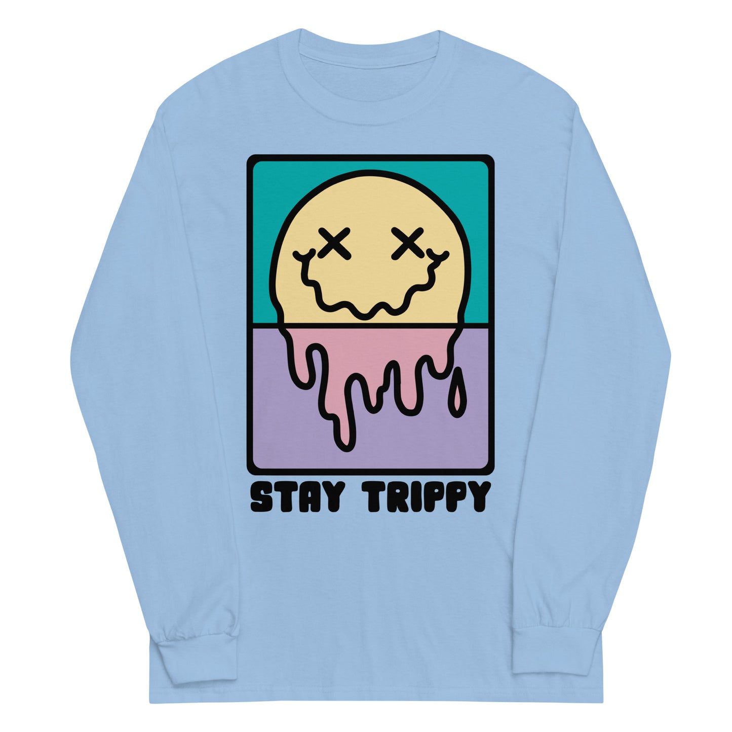 Stay Trippy Graphic Long Sleeve Tee