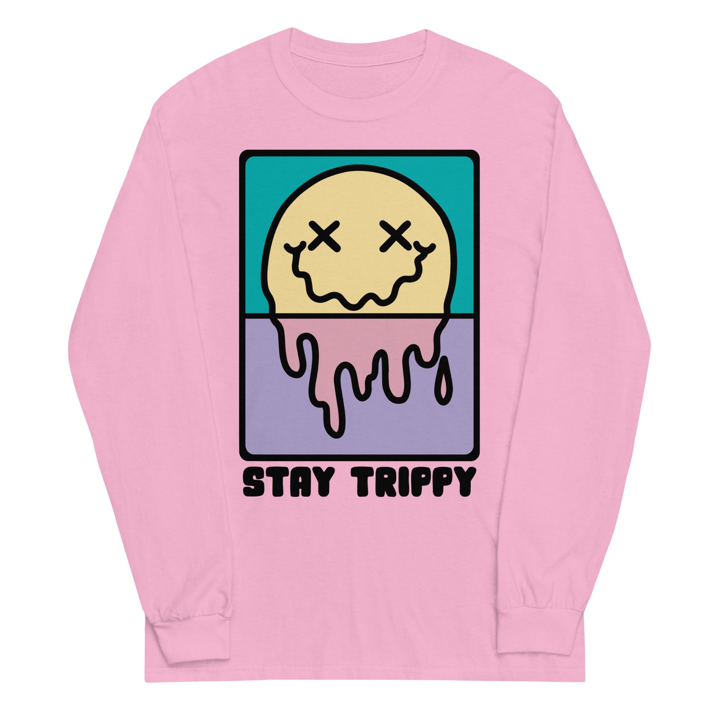 Stay Trippy Graphic Long Sleeve Tee