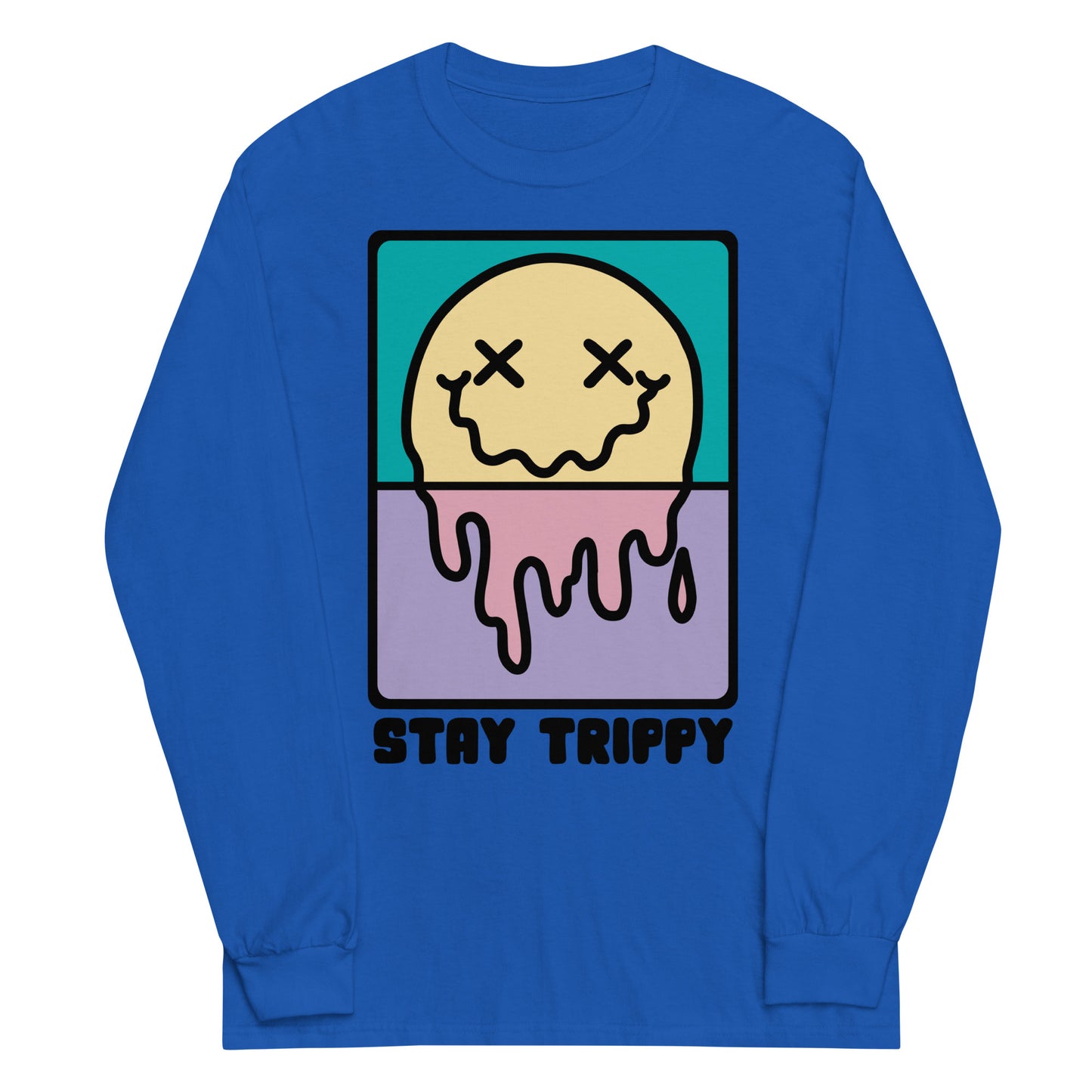 Stay Trippy Graphic Long Sleeve Tee