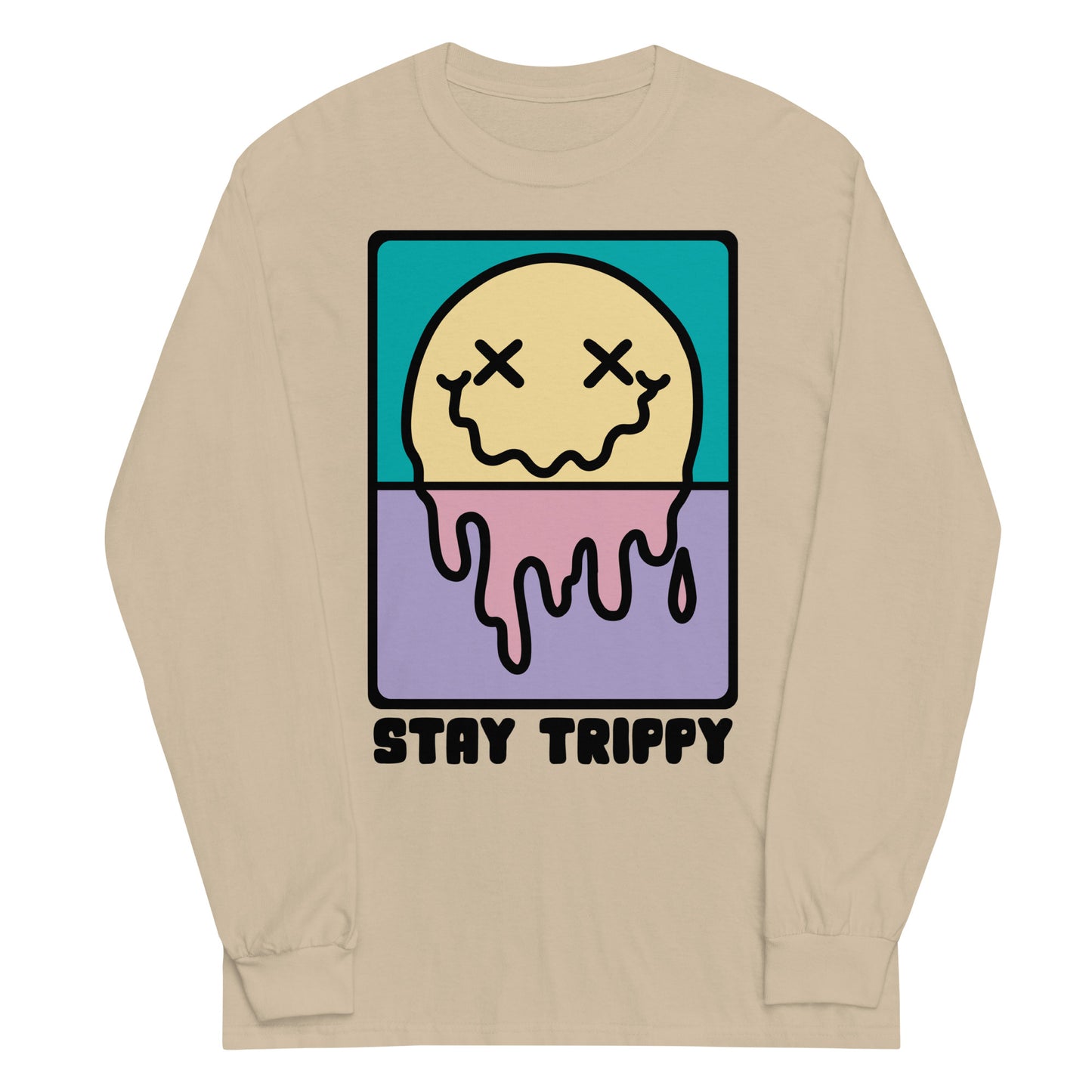 Stay Trippy Graphic Long Sleeve Tee