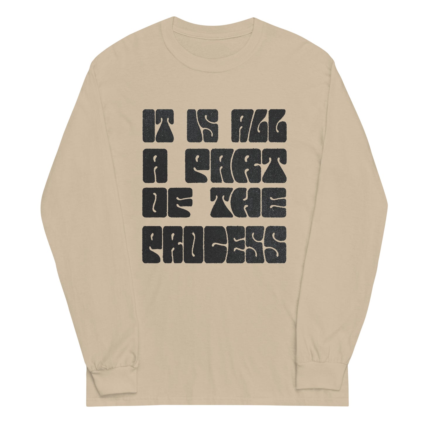 Part Of The Process Graphic Long Sleeve Tee