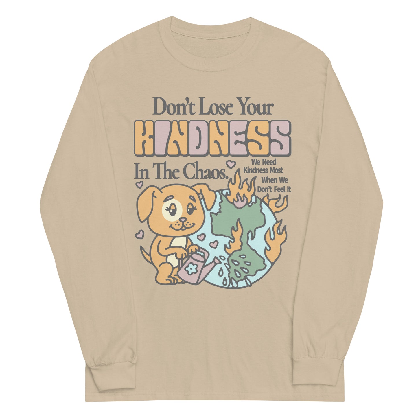 Kindness Graphic Long Sleeve Tee