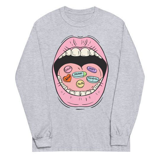 Daily Pills Graphic Long Sleeve Tee