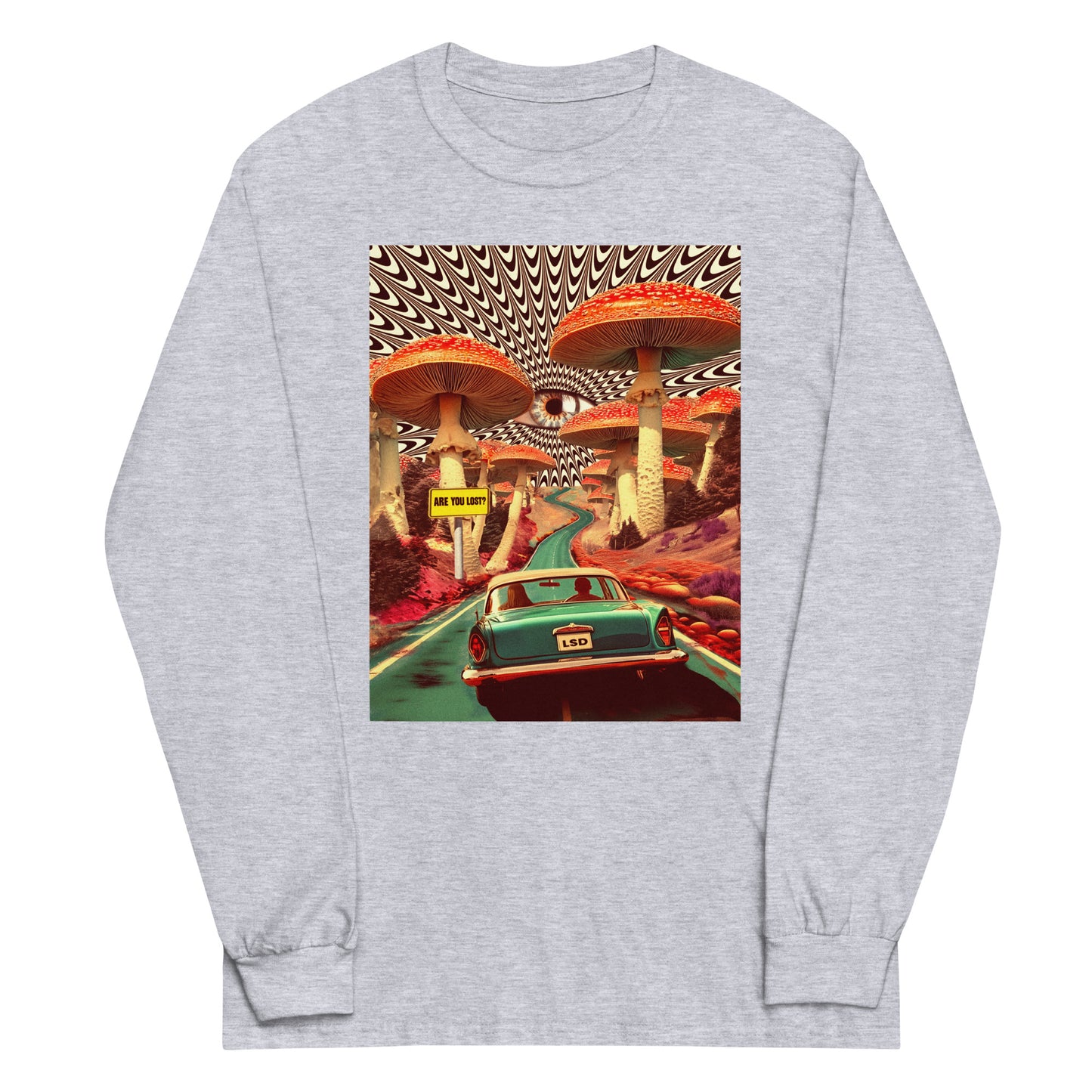 Are You Lost Graphic Long Sleeve Tee