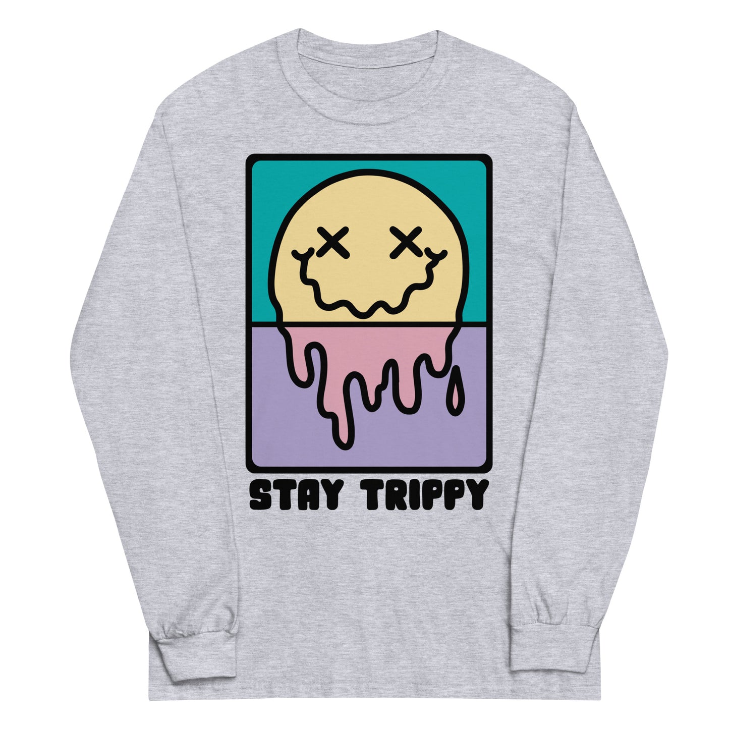 Stay Trippy Graphic Long Sleeve Tee