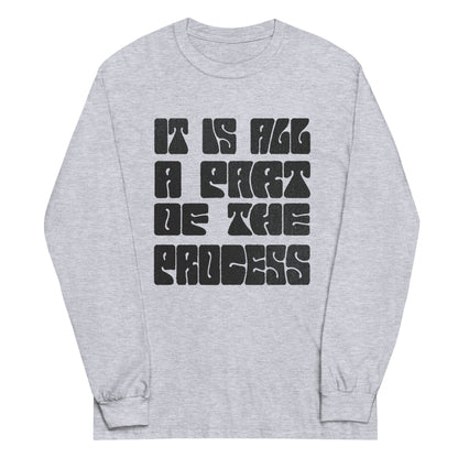 Part Of The Process Graphic Long Sleeve Tee