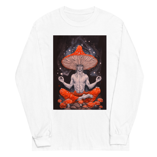 Man Of Mycology Graphic Long Sleeve Tee