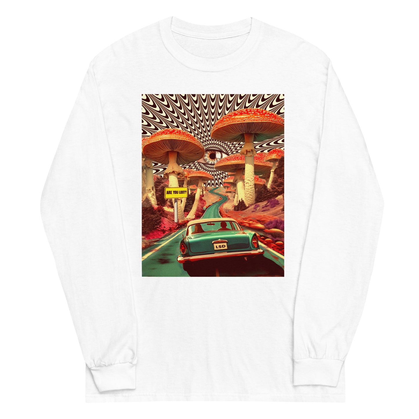 Are You Lost Graphic Long Sleeve Tee