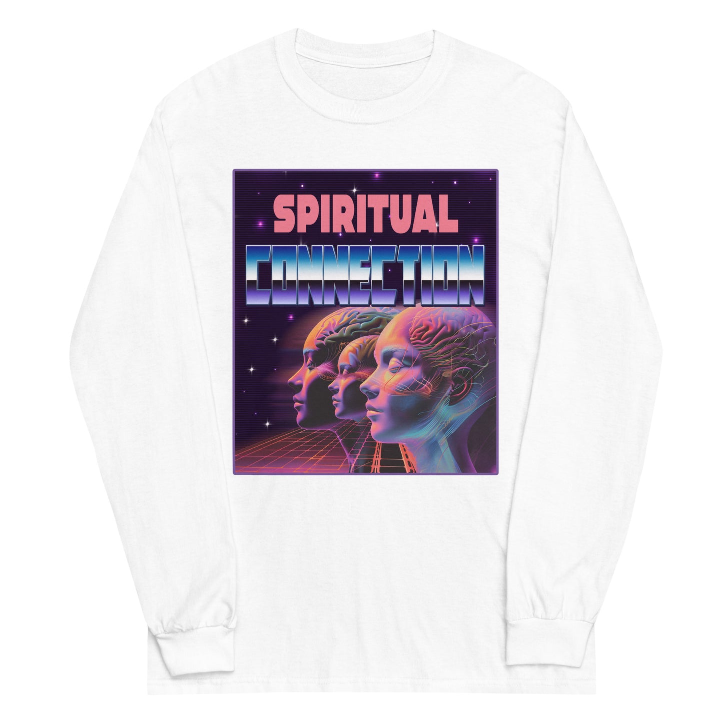 Spiritual Connection Graphic Long Sleeve Tee