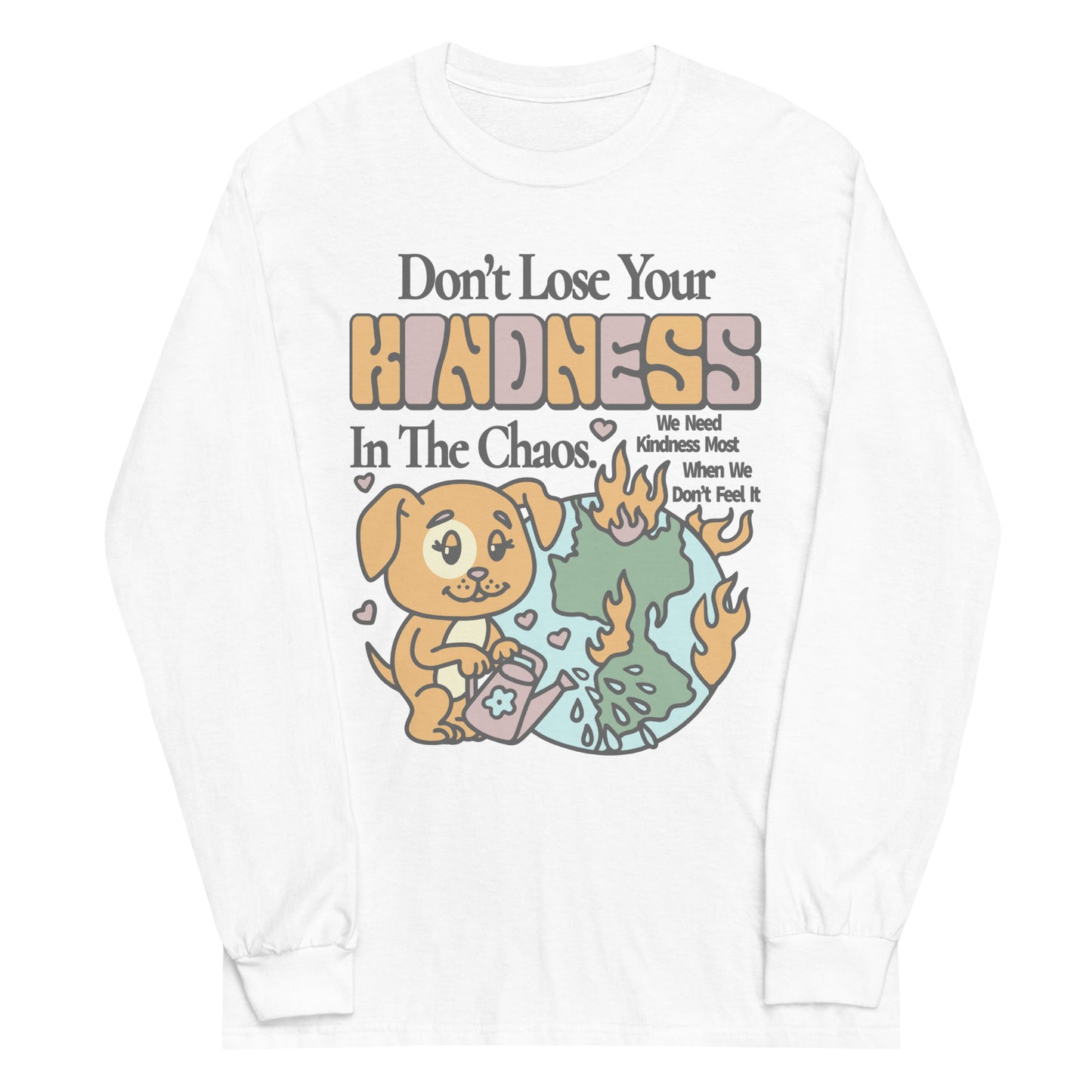 Kindness Graphic Long Sleeve Tee