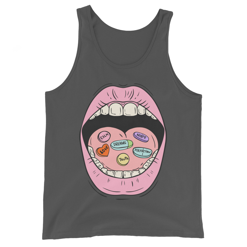 Daily Pills Graphic Tank Top