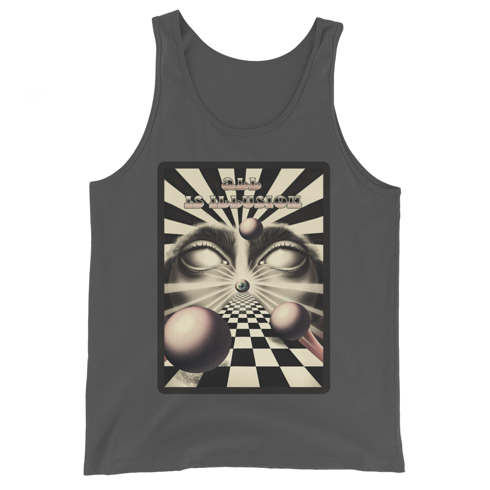 All Is Illusion Graphic Tank Top