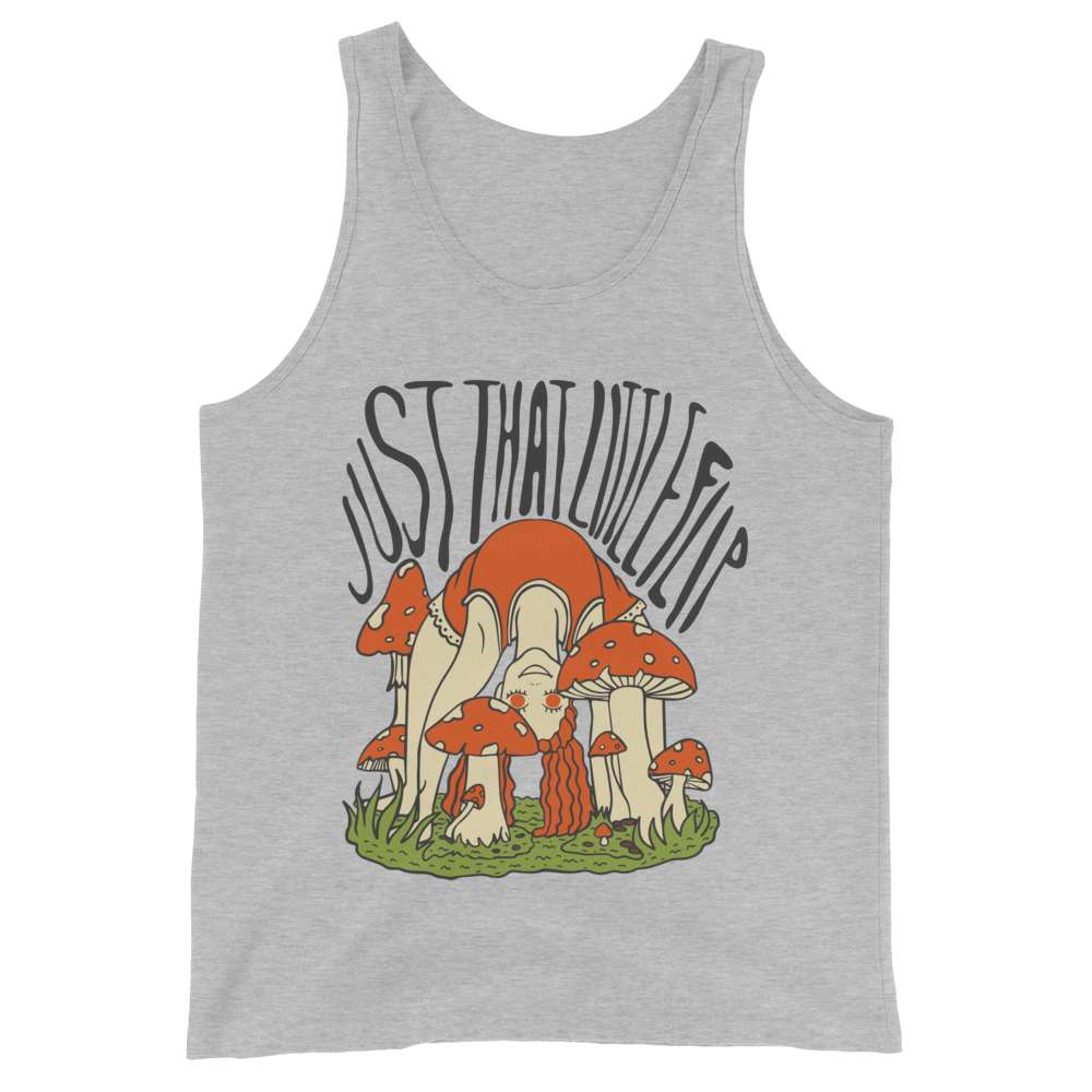 Just That Little Flip Graphic Tank Top