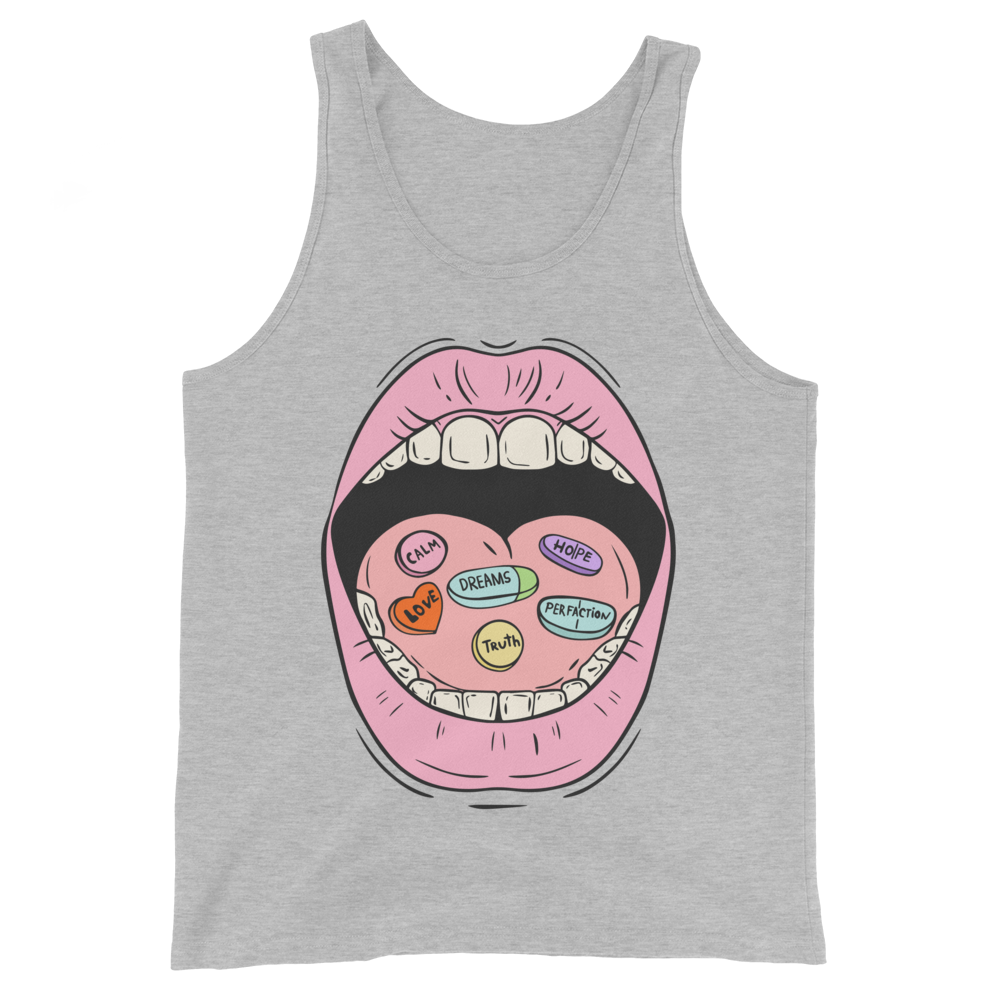 Daily Pills Graphic Tank Top