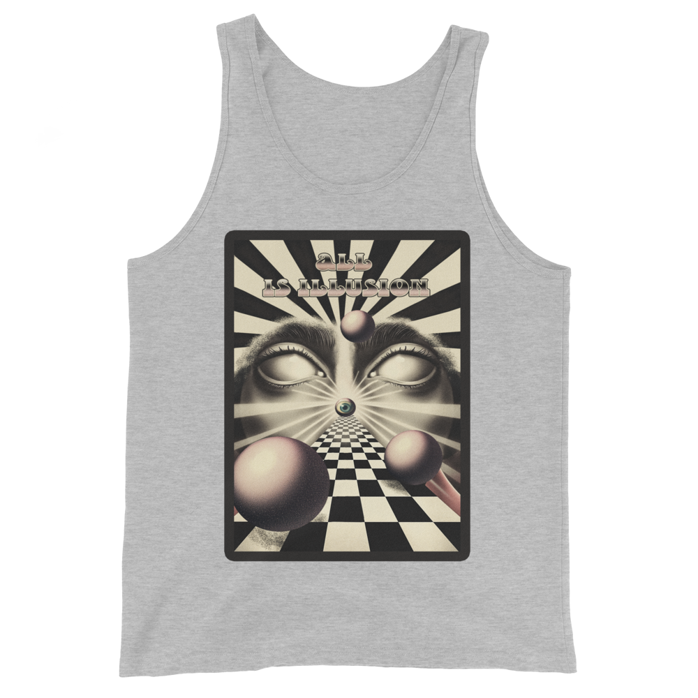 All Is Illusion Graphic Tank Top