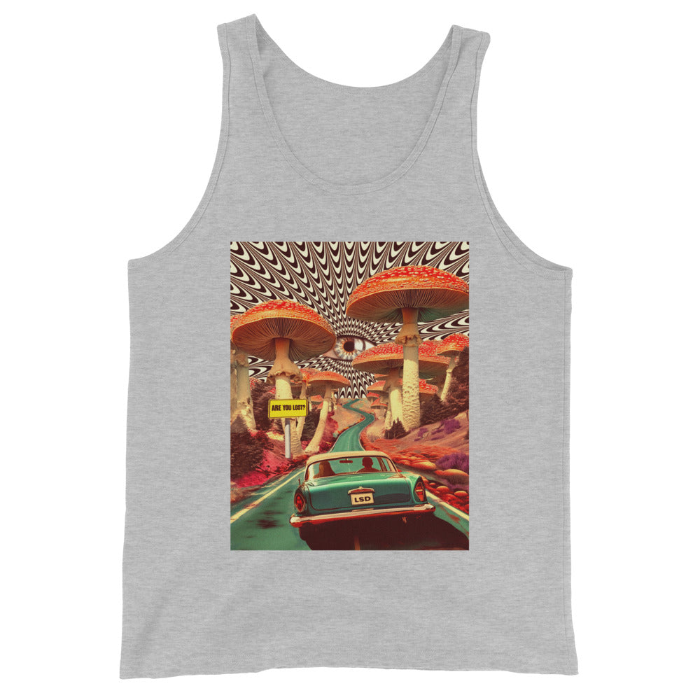 Are You Lost Graphic Tank Top