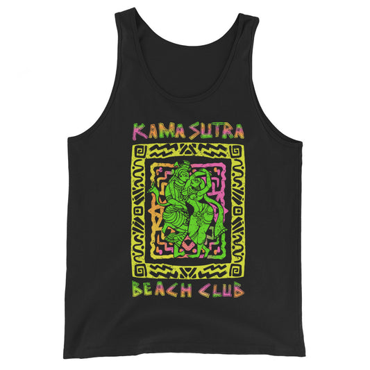 Vintage Kama Sutra Beach Club Unisex Tank Top