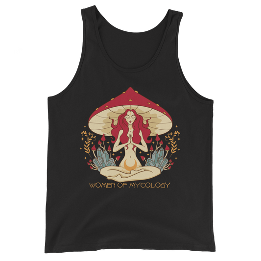 Mystical Woman of Mycology Graphic Tank Top