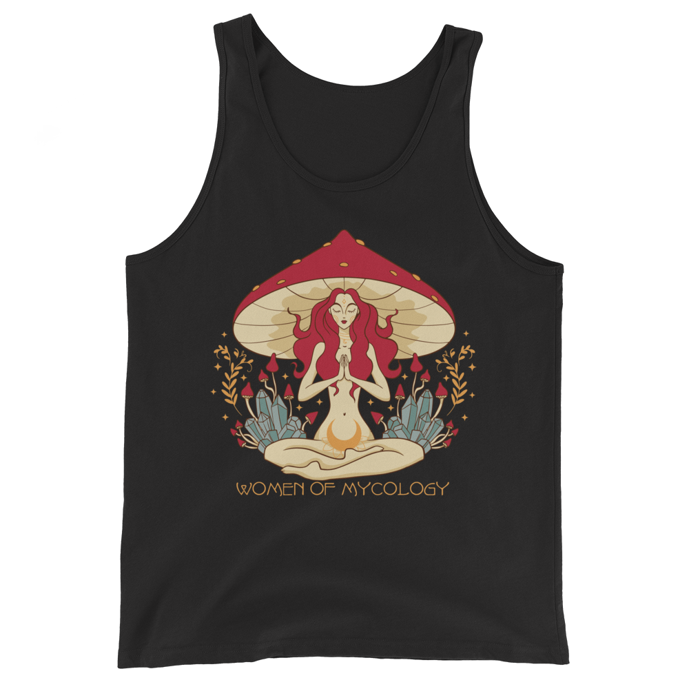 Mystical Woman of Mycology Graphic Tank Top