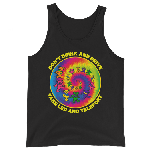 Just Teleport Graphic Tank Top