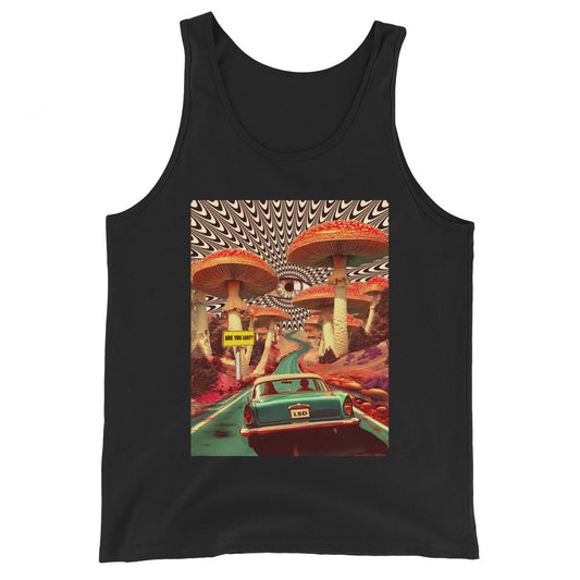 Are You Lost Graphic Tank Top