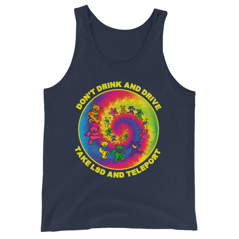 Just Teleport Graphic Tank Top