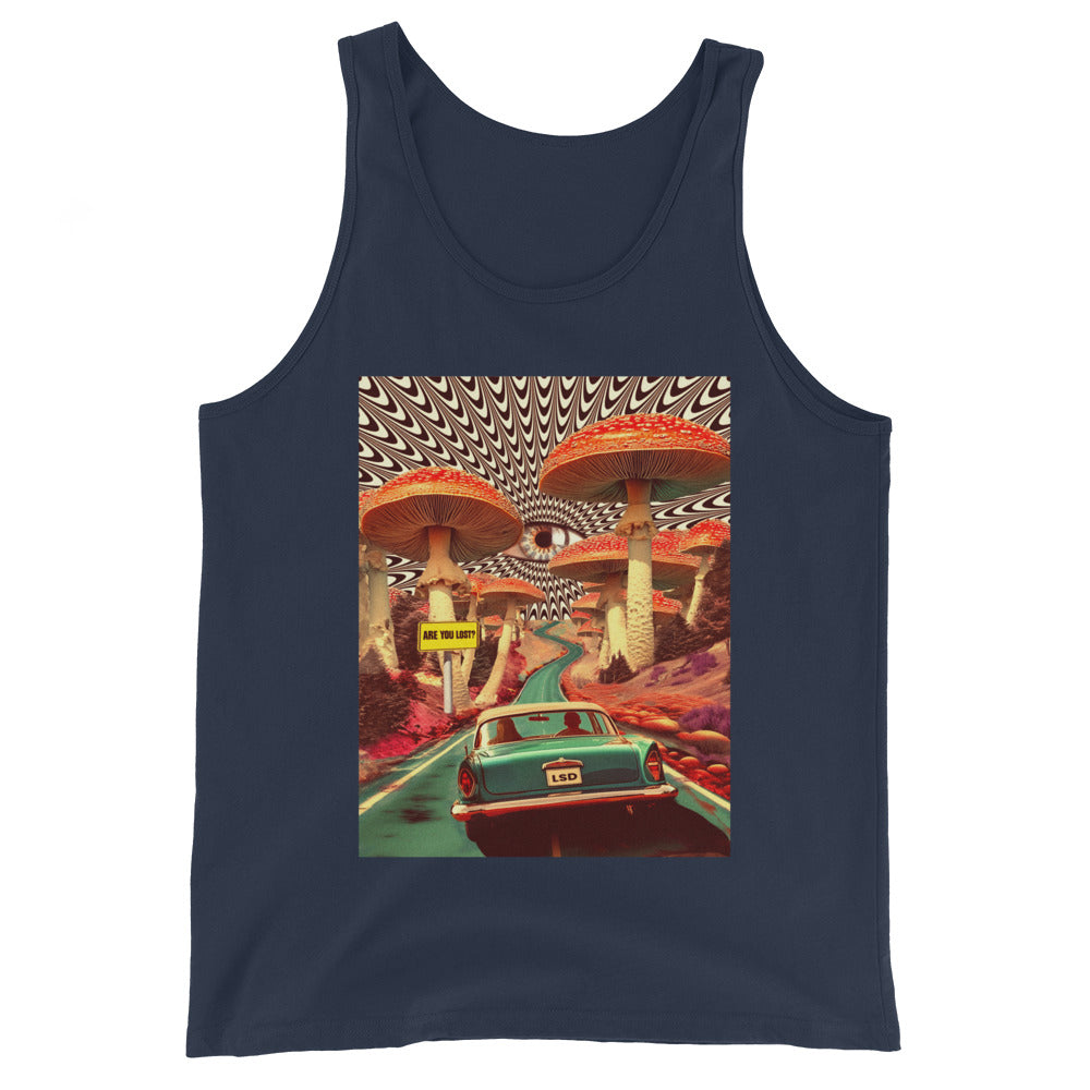 Are You Lost Graphic Tank Top