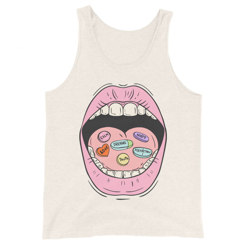 Daily Pills Graphic Tank Top