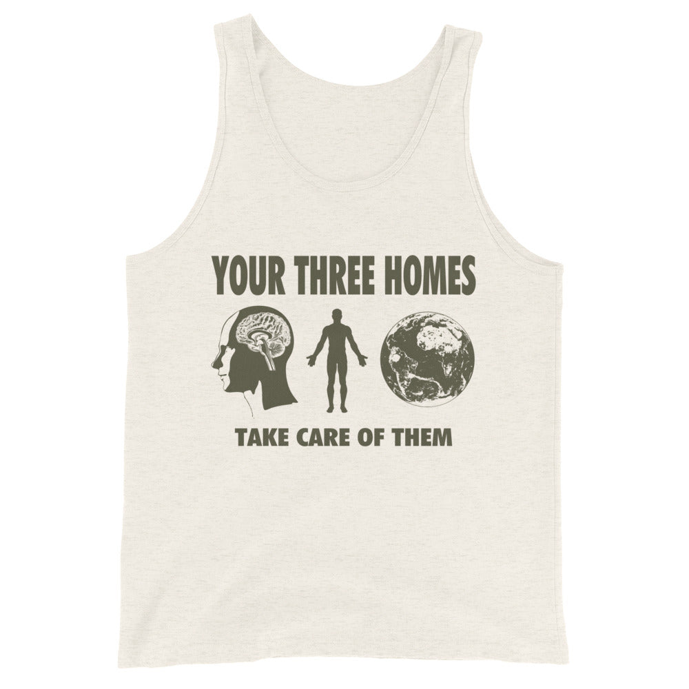 Your Three Homes  Graphic Tank Top