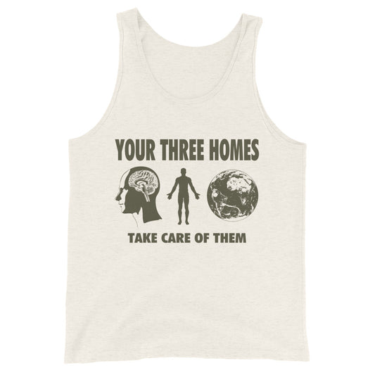 Your Three Homes  Graphic Tank Top