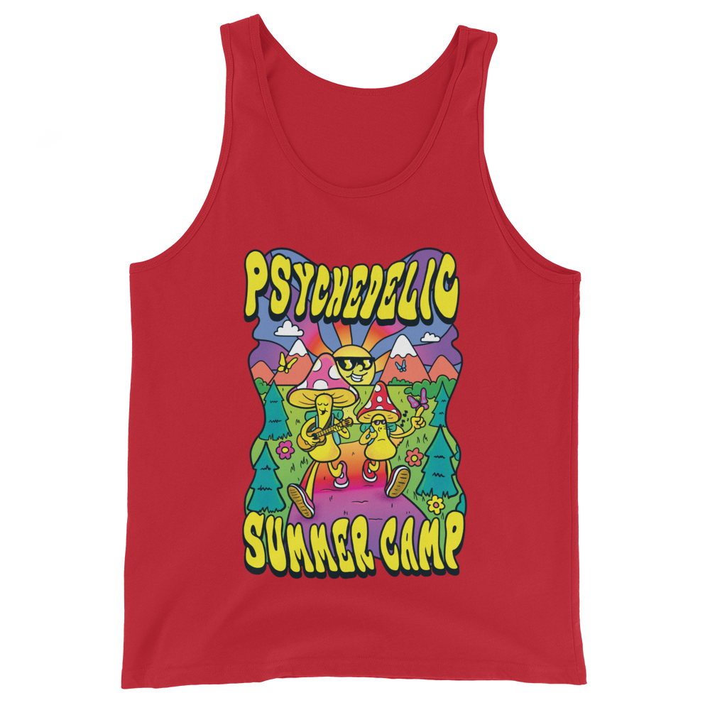 Psi~ Summer Camp Graphic Tank Top