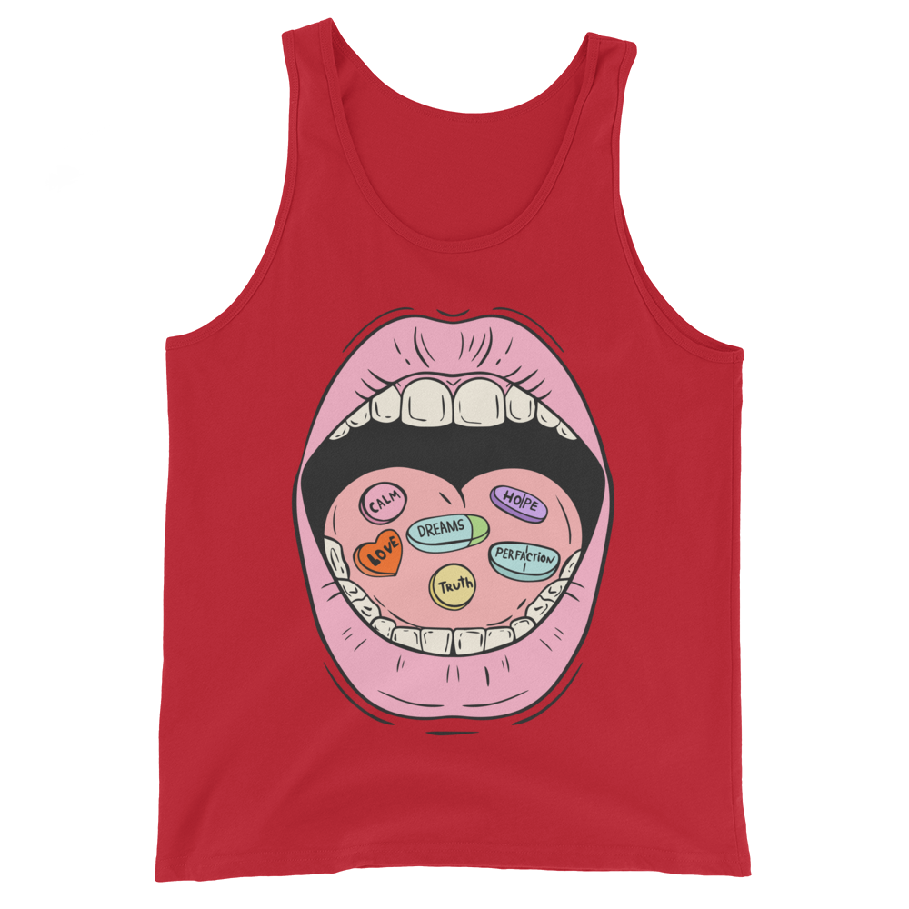 Daily Pills Graphic Tank Top