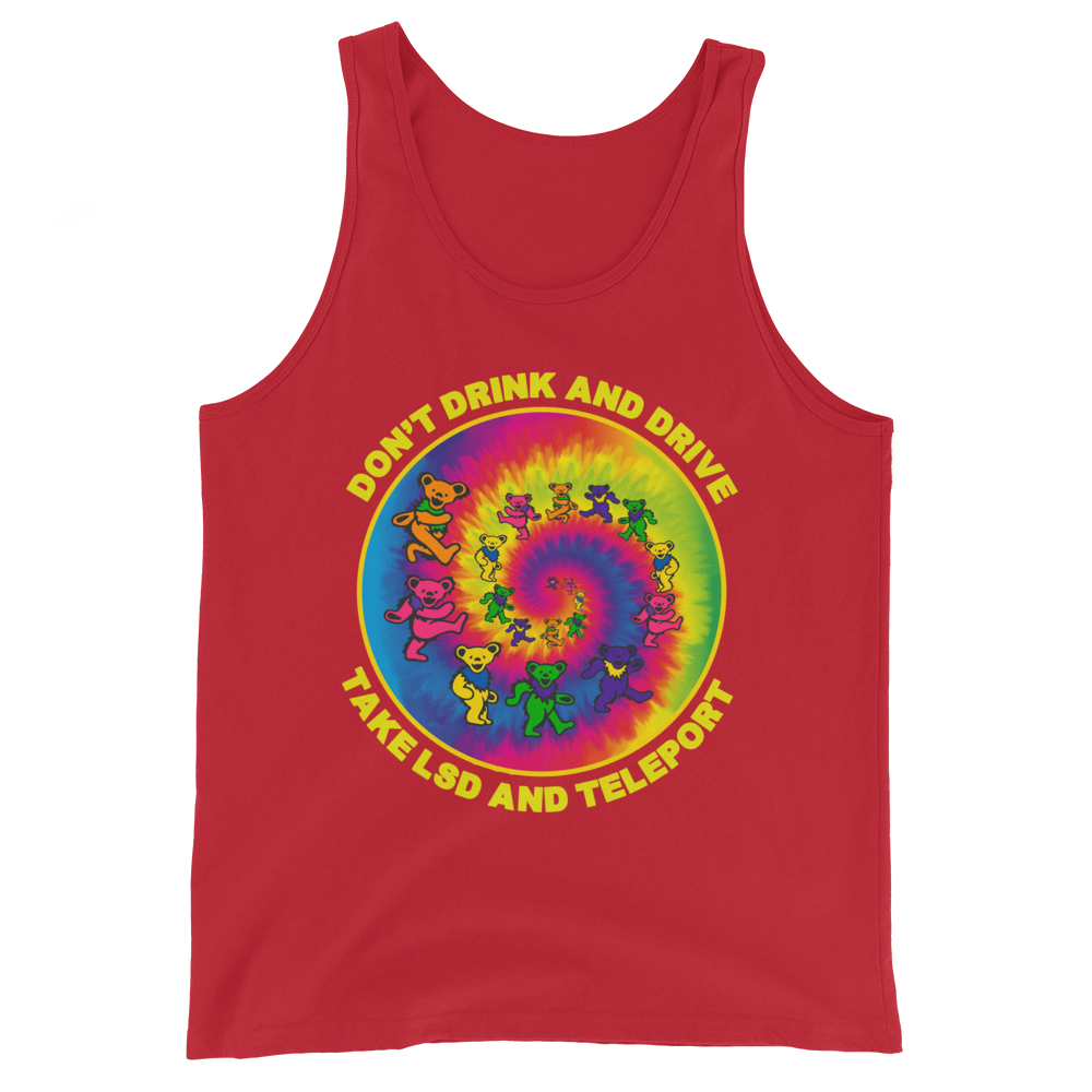 Just Teleport Graphic Tank Top