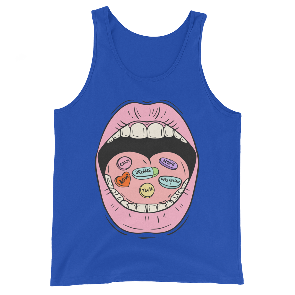 Daily Pills Graphic Tank Top