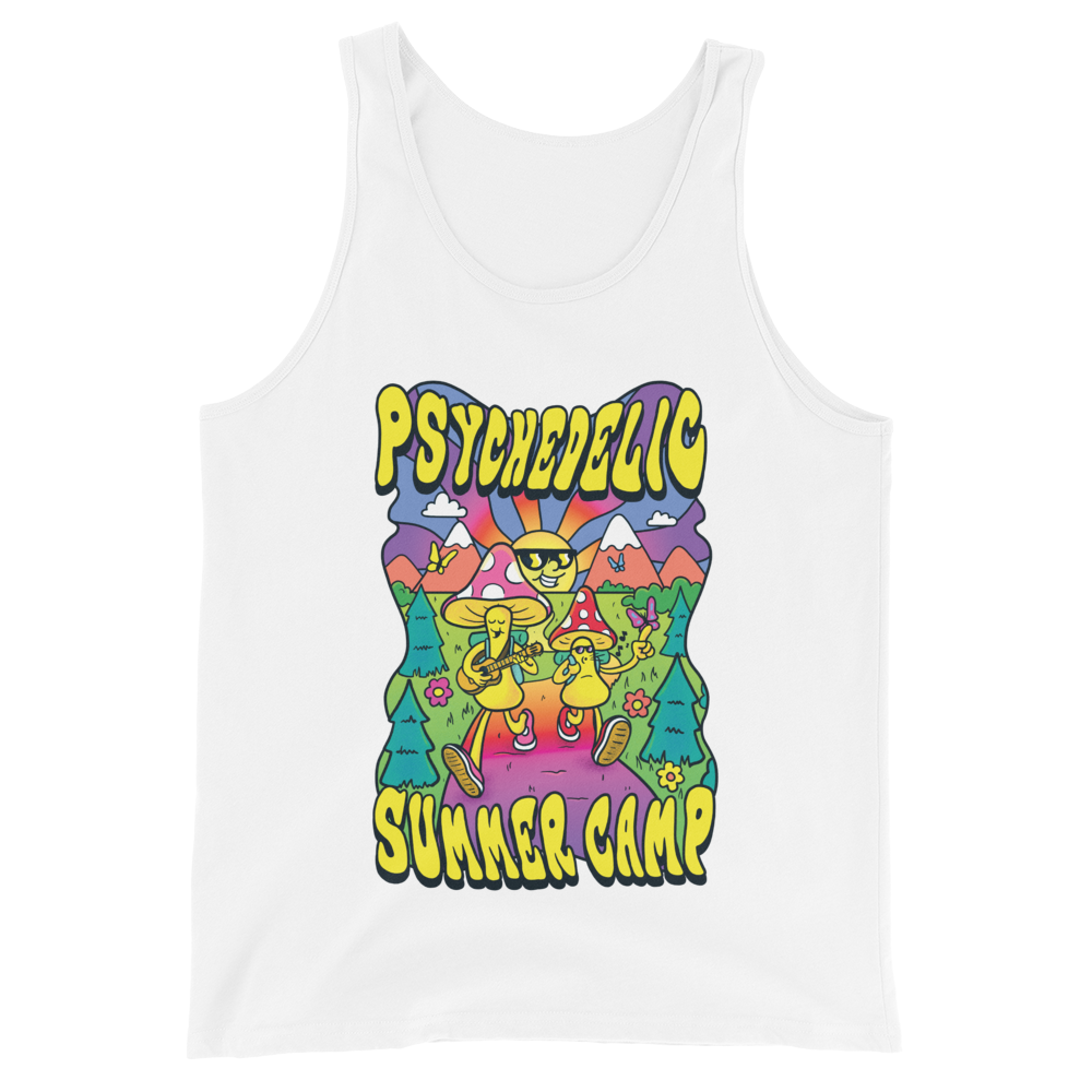 Psi~ Summer Camp Graphic Tank Top