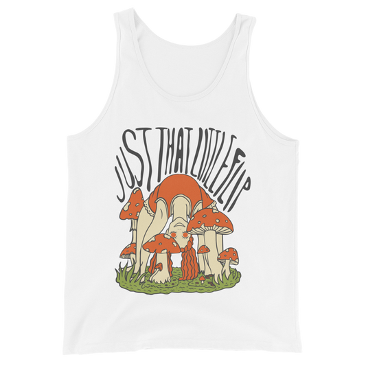 Just That Little Flip Graphic Tank Top