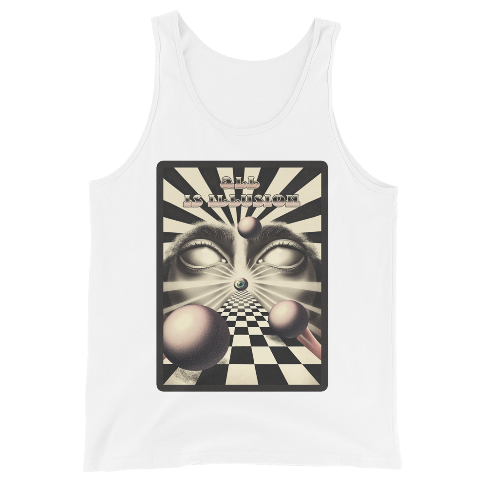 All Is Illusion Graphic Tank Top