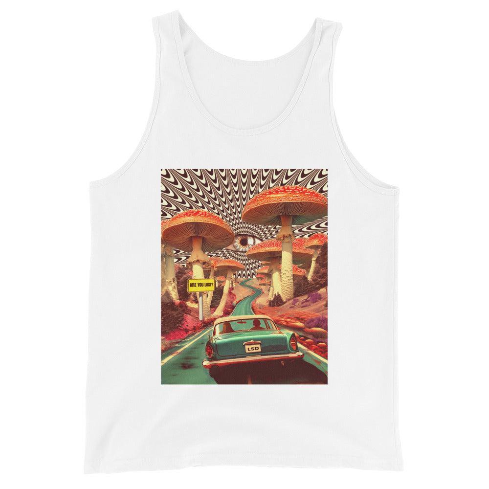 Are You Lost Graphic Tank Top