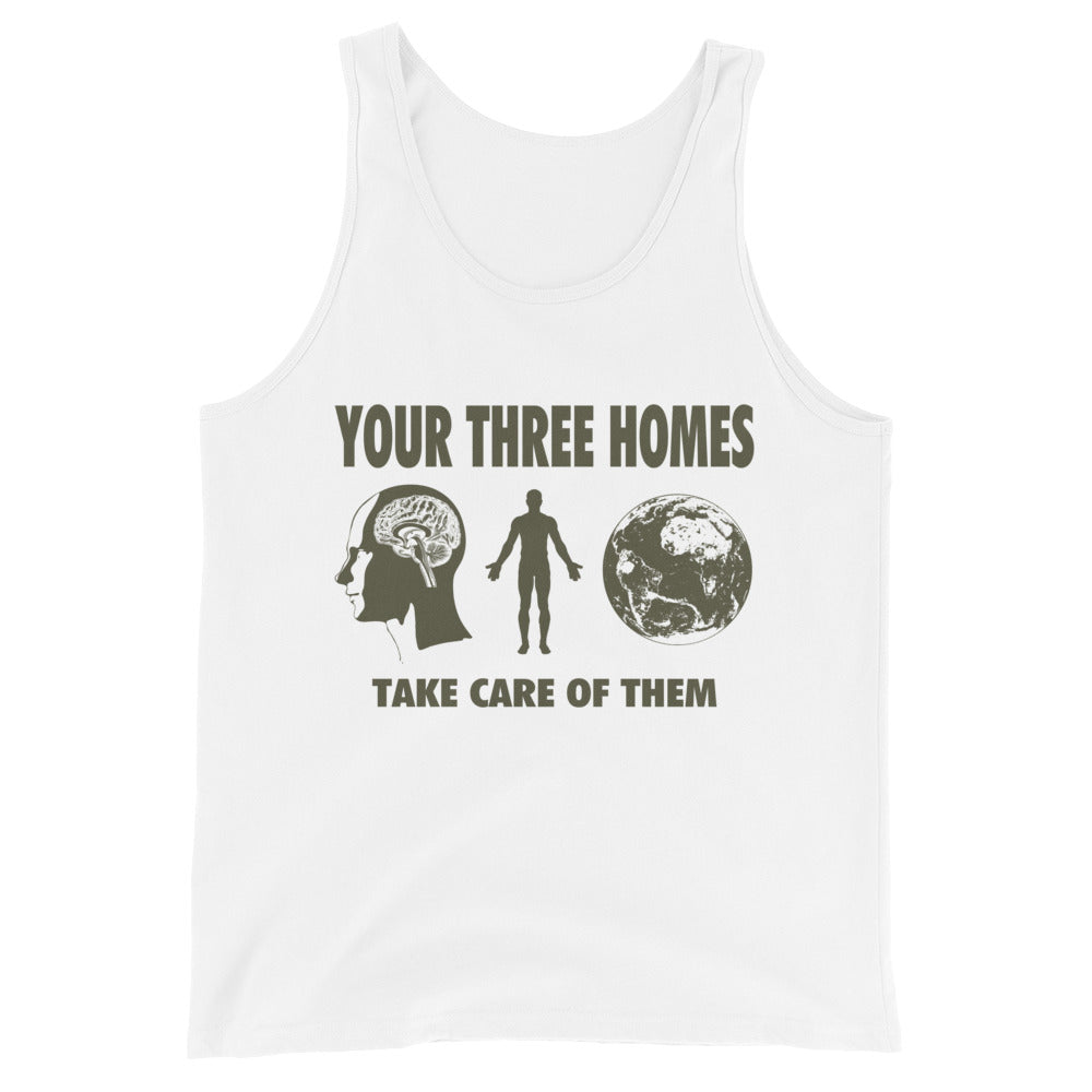 Your Three Homes  Graphic Tank Top